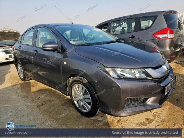 2017 HONDA CITY — Lot 58664616 auction photo