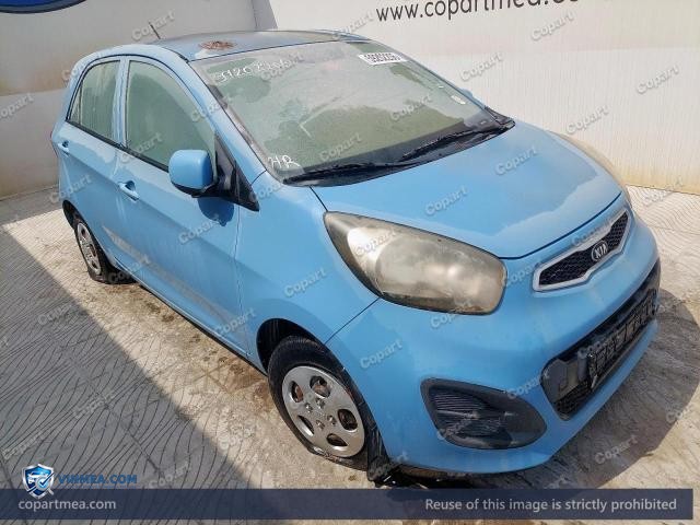 2013 KIA PICANTO — Lot 59202206 auction photo