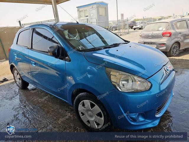 2014 MITSUBISHI MIRAGE — Lot 59556836 auction photo