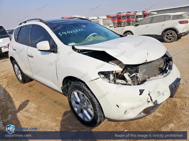2013 NISSAN MURANO — Lot 59923226 auction photo