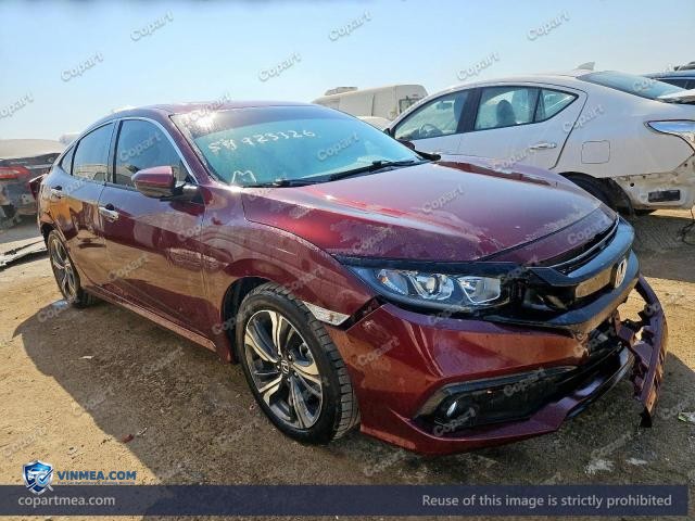 2021 HONDA CIVIC — Lot 59923326 auction photo