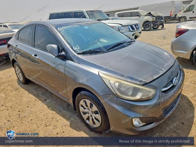 2016 HYUNDAI ACCENT — Lot 60264926 auction photo