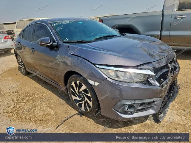 2017 HONDA CIVIC — Lot 60295576 auction photo