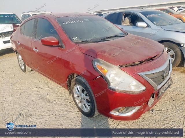 2017 NISSAN VERSA — Lot 60724736 auction photo