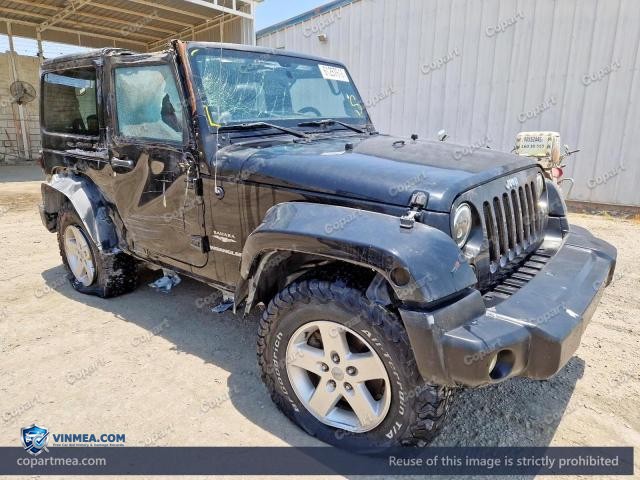 2012 JEEP WRANGLER — Lot 61257616 auction photo