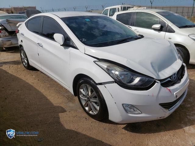 2013 HYUNDAI AVANTE — Lot 73764105 auction photo