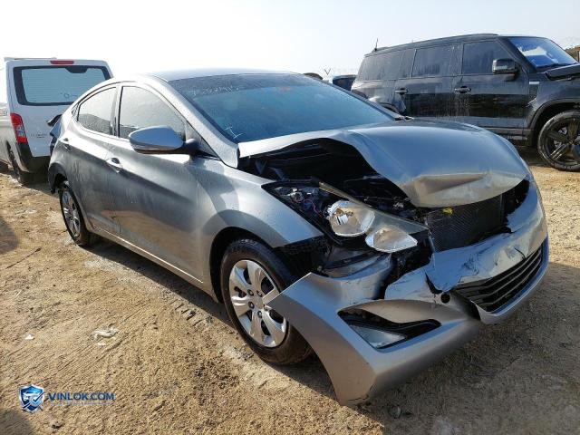2016 HYUNDAI ELENTRA — Lot 75324155 auction photo