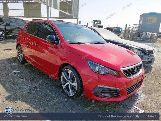 2018 PEUGEOT 308 — Lot 76291965 auction photo