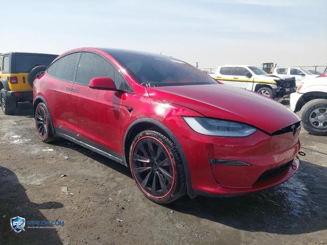 2023 TESLA MODEL X — Lot 76303495 auction photo