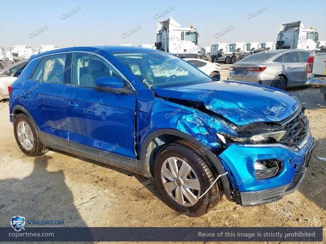 2021 VOLKSWAGEN T-ROC — Lot 77063205 auction photo