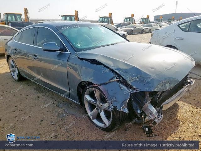 2013 AUDI A5 — Lot 77813435 auction photo