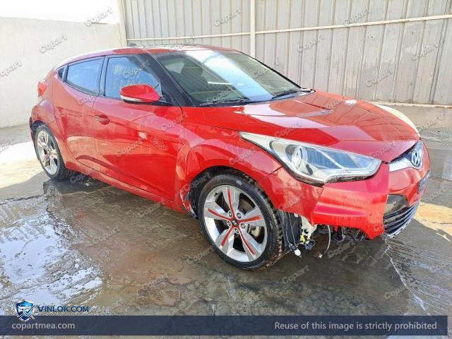 2014 HYUNDAI VELOSTER — Lot 78373195 auction photo