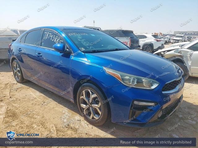 2020 KIA FORTE — Lot 78743885 auction photo