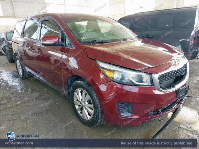 2016 KIA SEDONA — Lot 78744175 auction photo