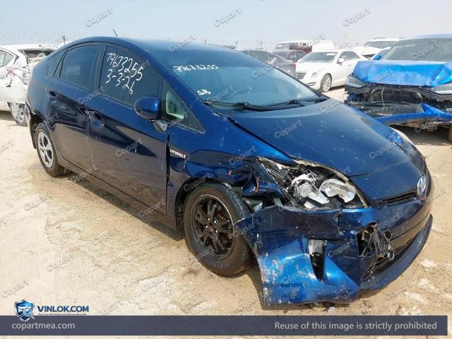 2013 TOYOTA PRIUS — Lot 79673255 auction photo