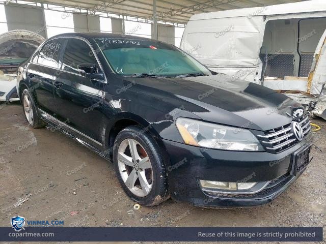 2013 VOLKSWAGEN PASSAT — Lot 79856085 auction photo